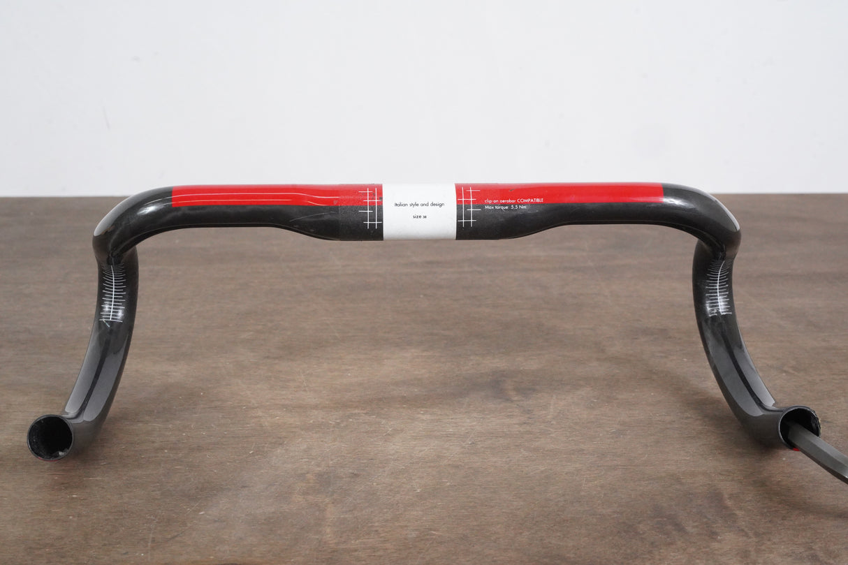 38cm 3T Ergonova Team Carbon Compact Road Handlebar 31.8mm