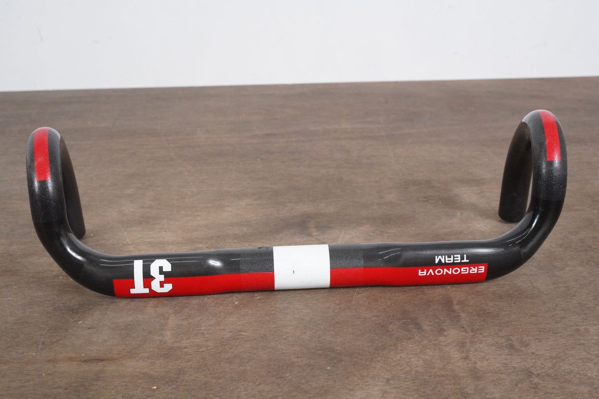 38cm 3T Ergonova Team Carbon Compact Road Handlebar 31.8mm