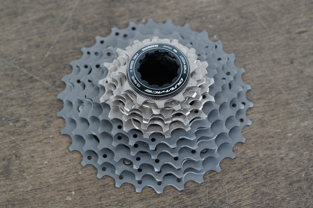 11-30T Shimano Dura-Ace CS-R9100 11 Speed Road Cassette 206g 9100
