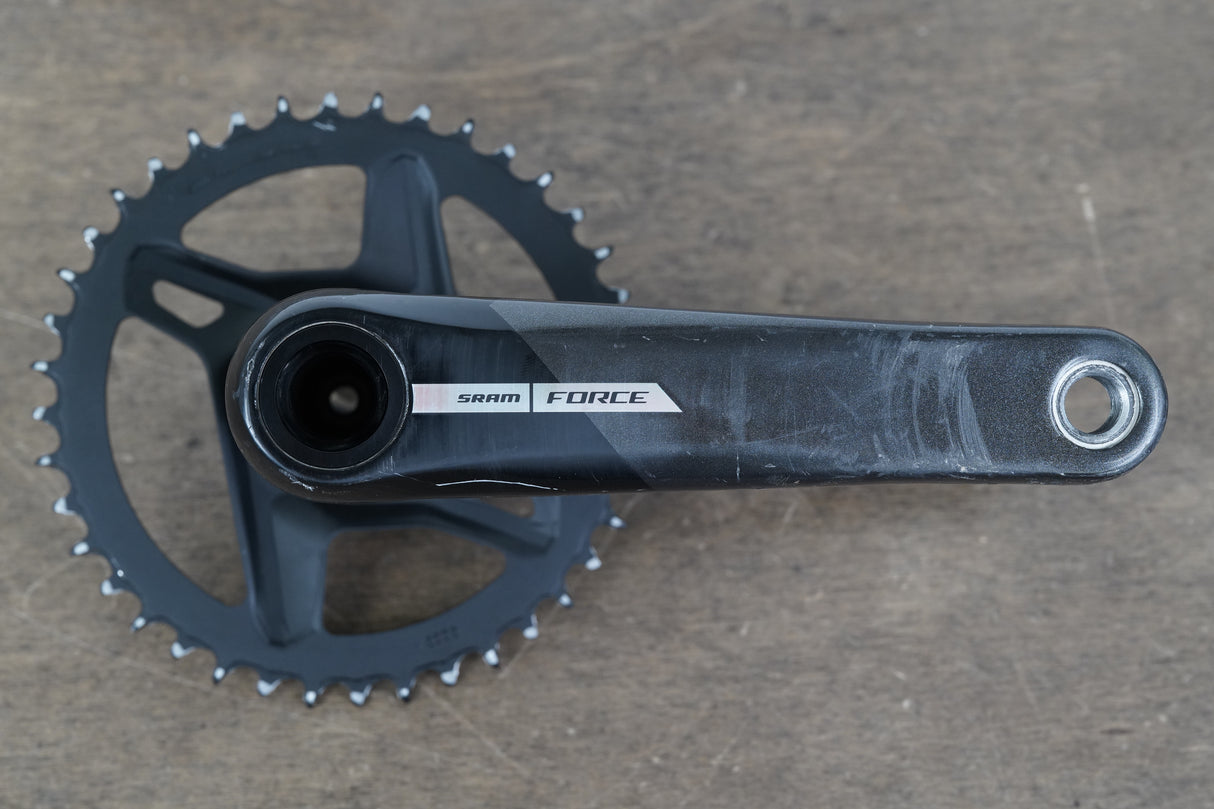 172.5mm 40T 1x DUB SRAM Force AXS D2 12 Speed Road Crankset 597g