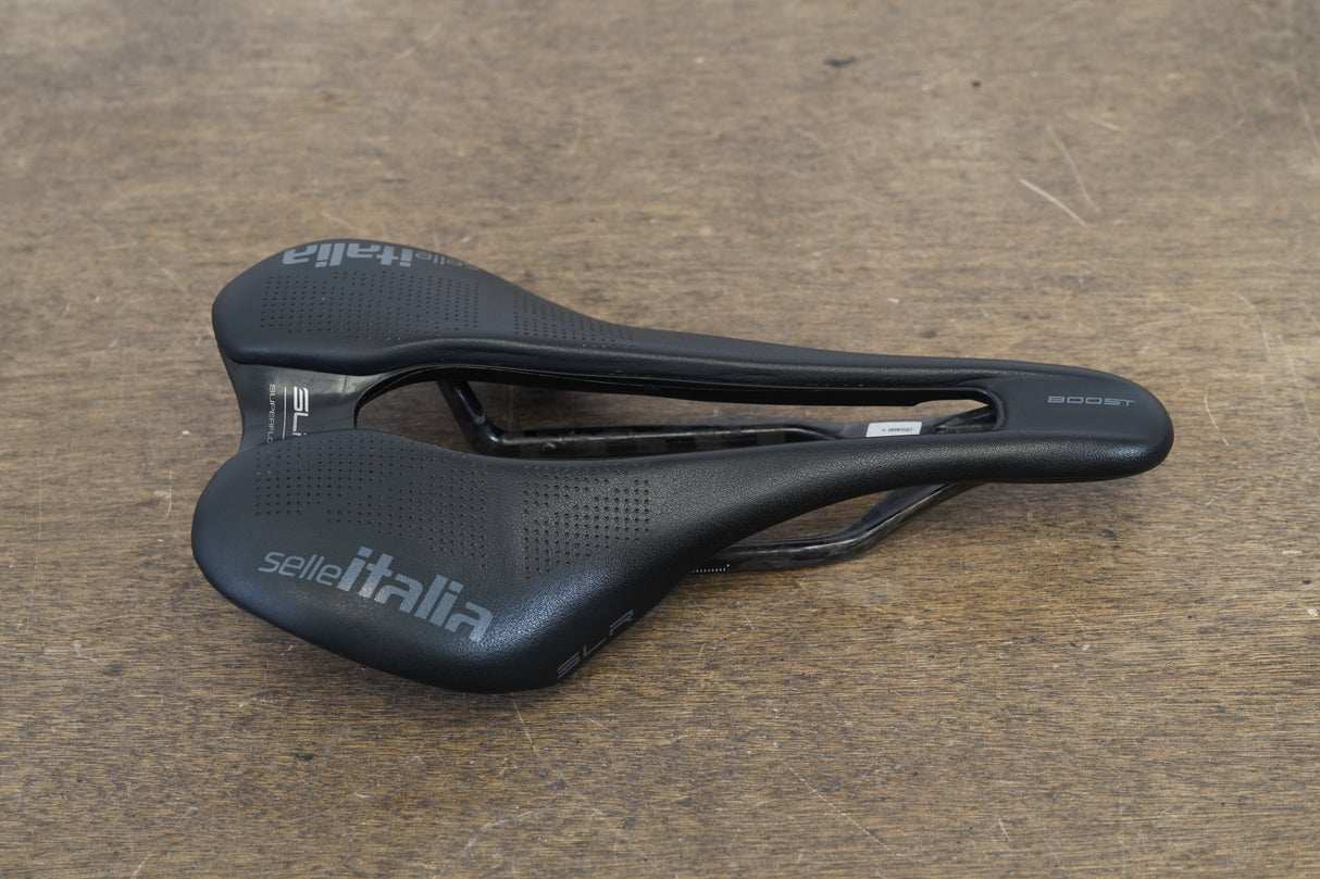 145mm Selle Italia SLR Superflow Boost Carbon Rail Road Saddle 135g