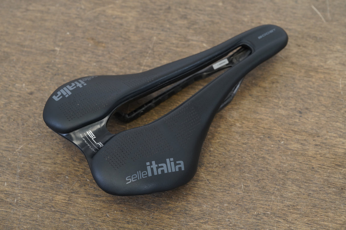 145mm Selle Italia SLR Superflow Boost Carbon Rail Road Saddle 135g
