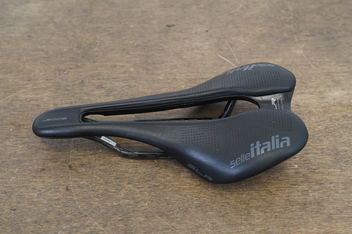 145mm Selle Italia SLR Superflow Boost Carbon Rail Road Saddle 135g