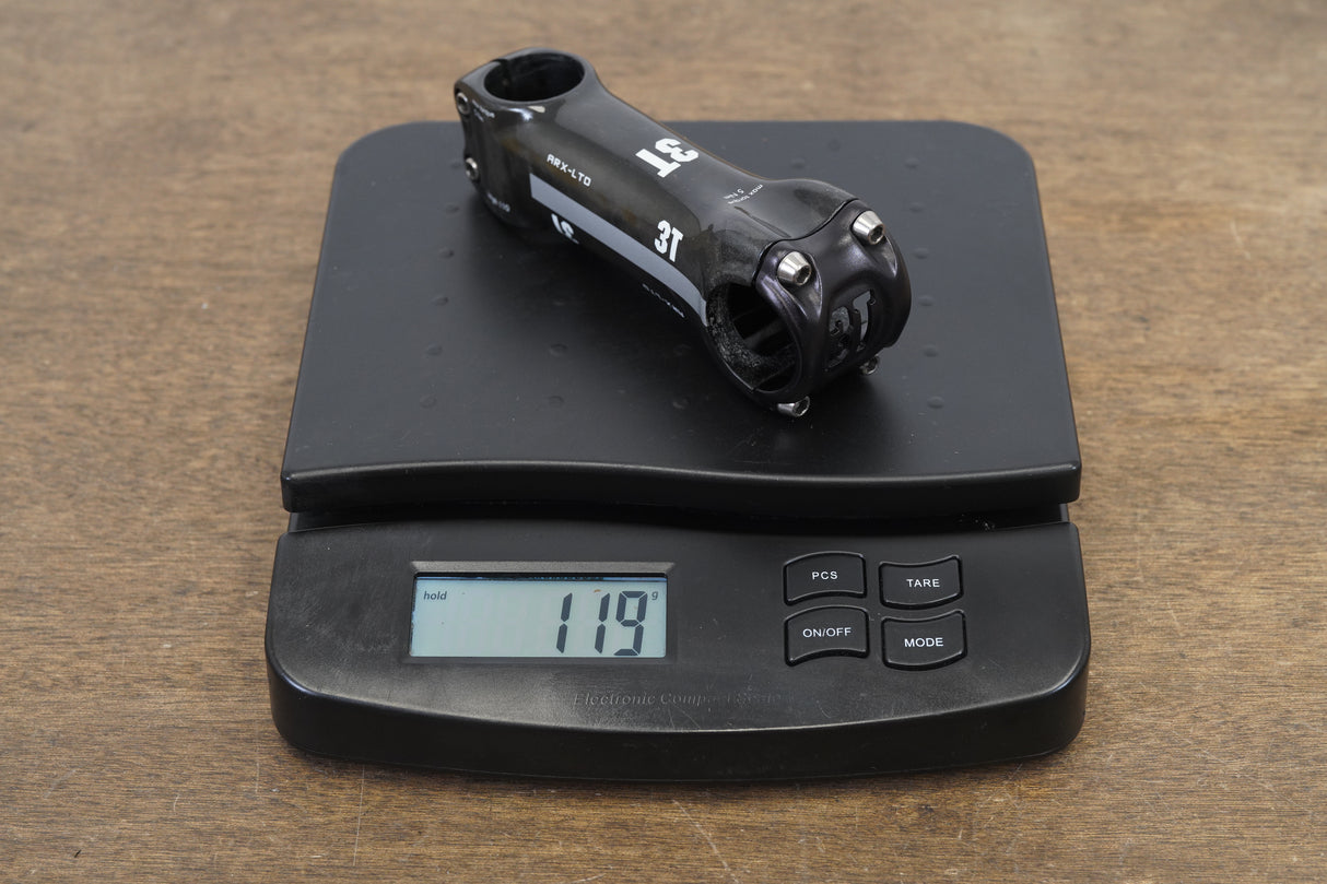 3T ARX LTD 110mm ±6 Degree Carbon Road Stem 119g 1 1/8" 31.8mm