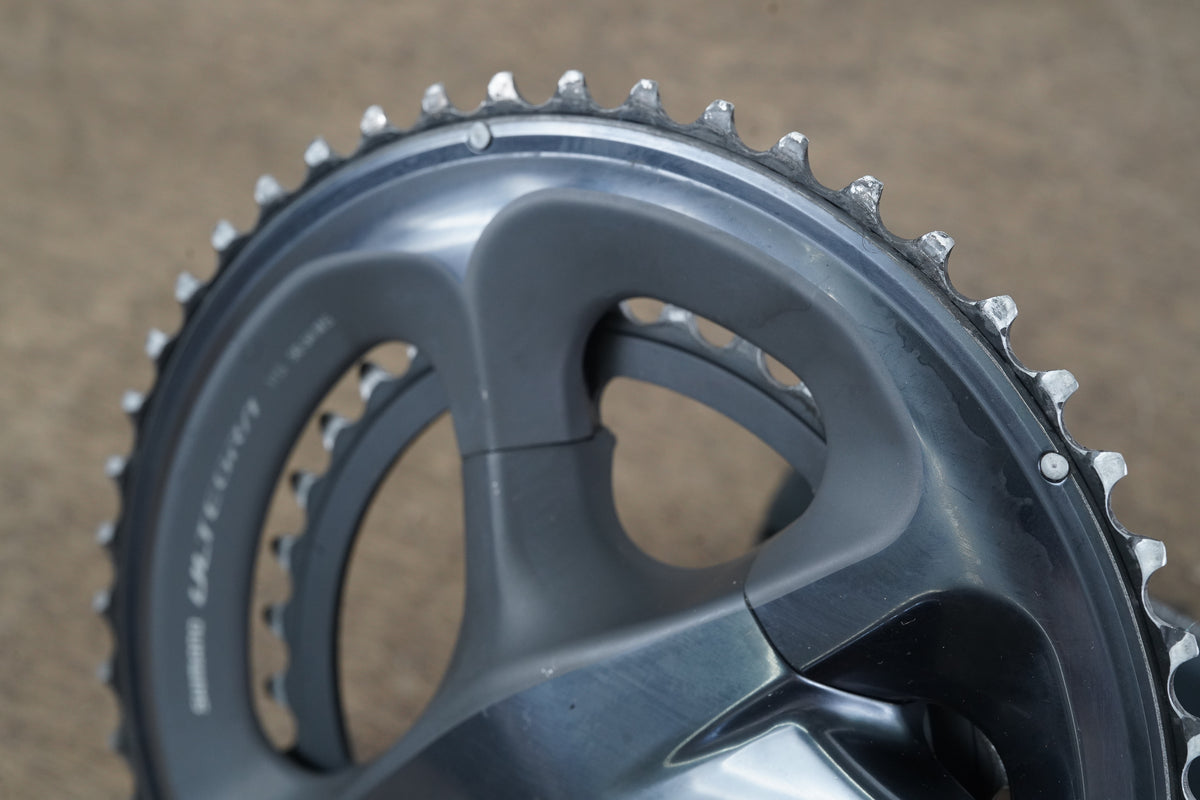 170mm 50/34T Shimano Ultegra FC-R8000 11 Speed Crankset 8000 673g