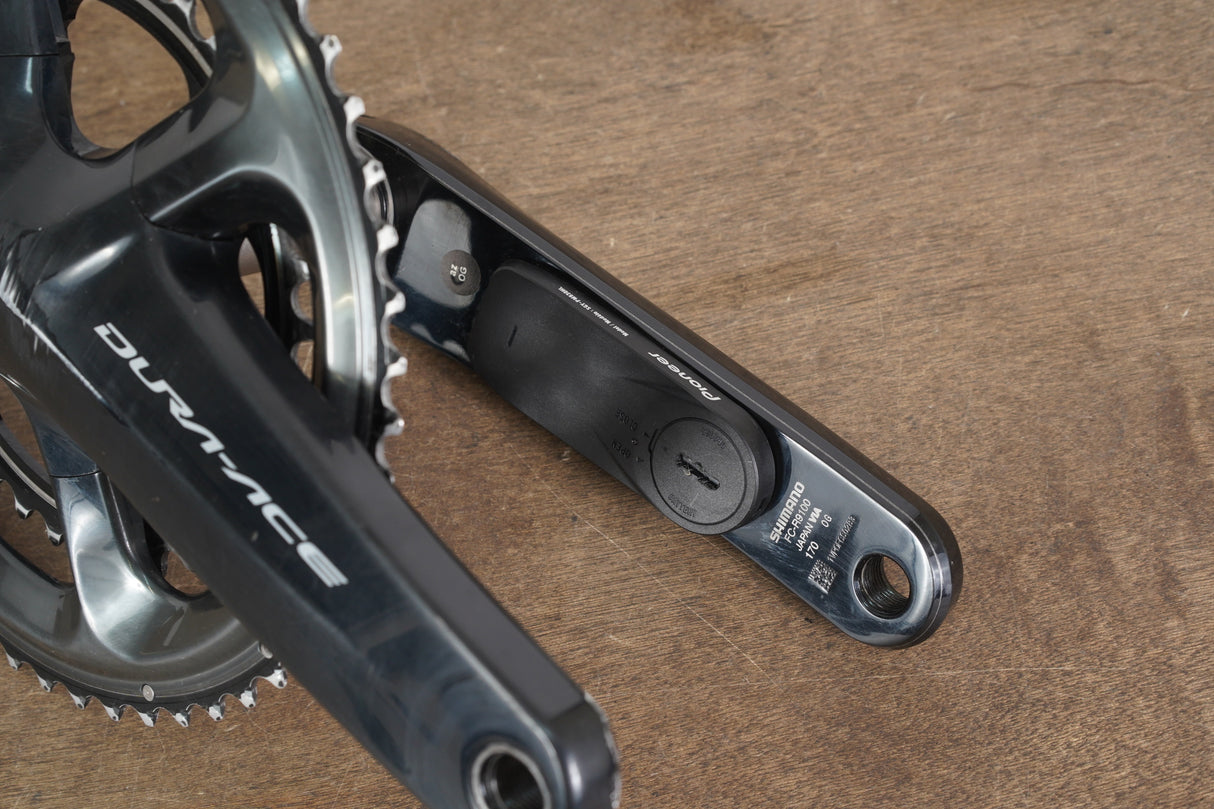 170mm 53/39T Shimano Dura-Ace FC-R9100 Pioneer Power Meter 11 Speed Crankset