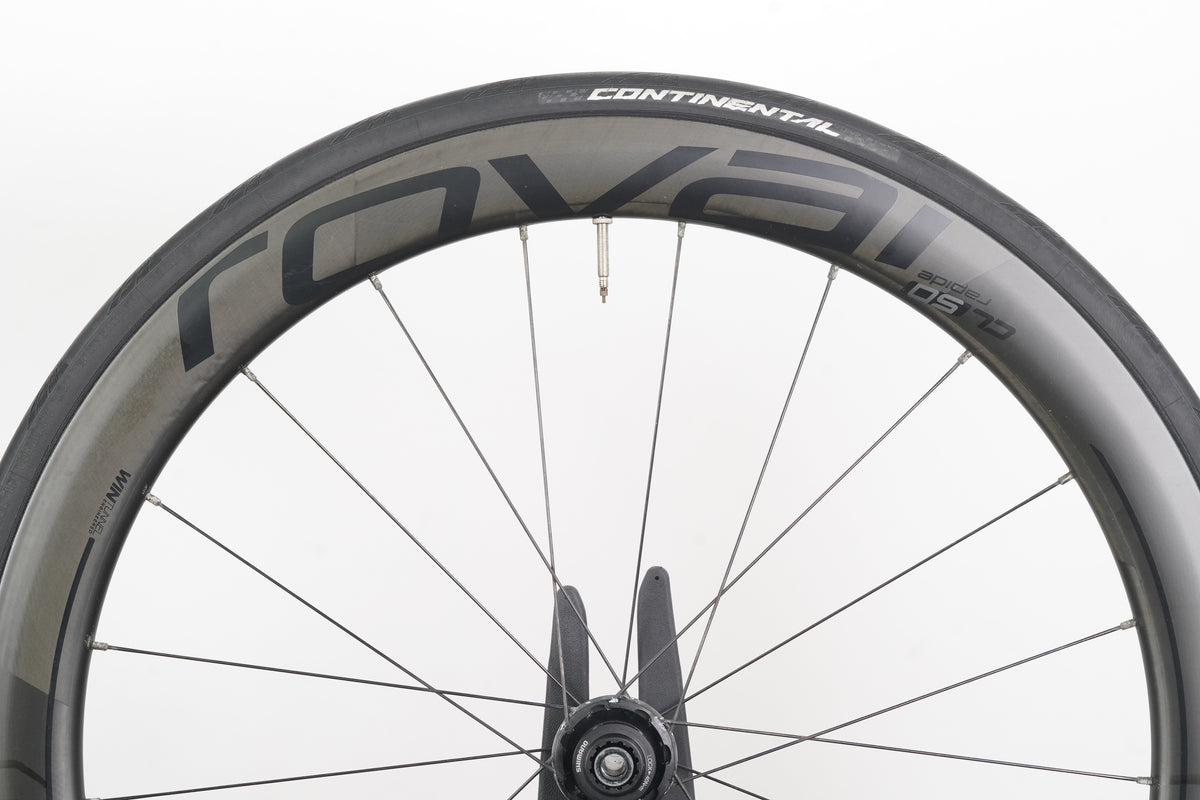 Roval CL 50 Carbon Tubeless Clincher Disc Brake Wheelset Shimano/SRAM 11 Speed