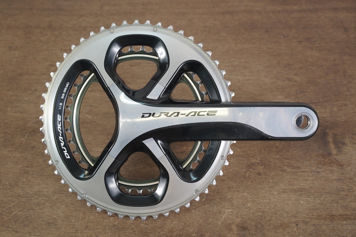172.5mm 53/39T Shimano Dura-Ace FC-9000 11 Speed Crankset