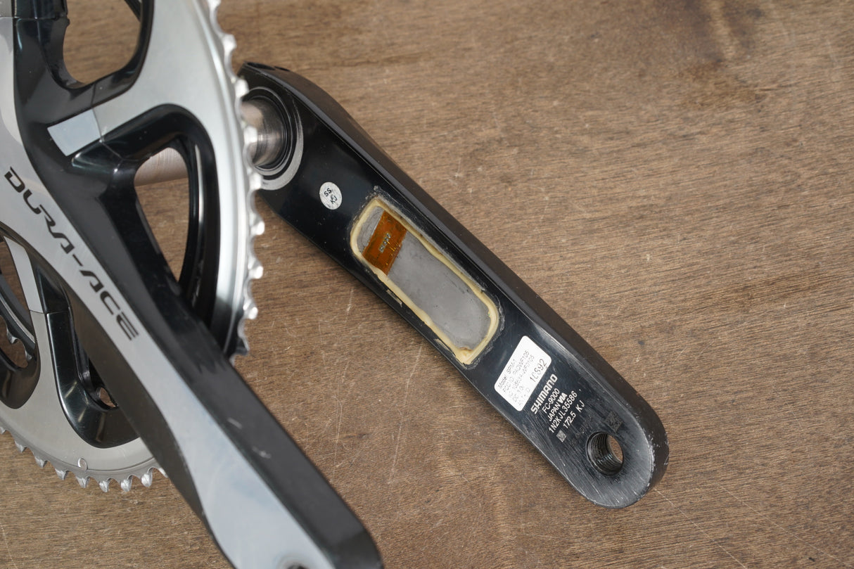 172.5mm 53/39T Shimano Dura-Ace FC-9000 11 Speed Crankset