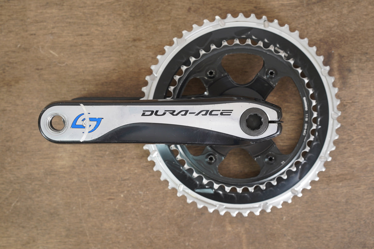 172.5mm 53/39T Shimano Dura-Ace FC-9000 11 Speed Crankset