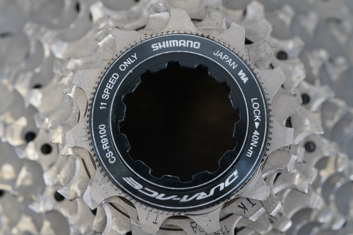 11-30T Shimano Dura-Ace CS-R9100 11 Speed Road Cassette 205g 9100