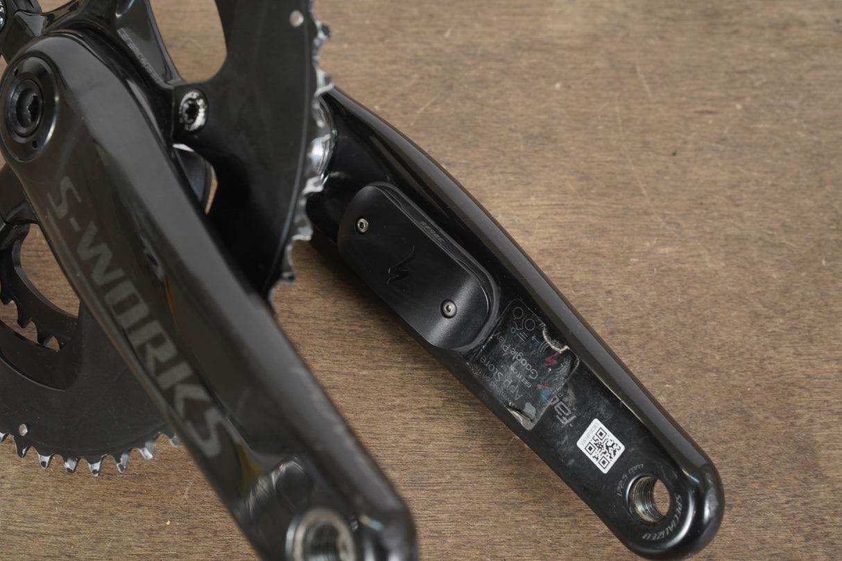 172.5mm 52/36T BB30 Specialized S-WORKS Dual Power Meter Carbon Road Crankset