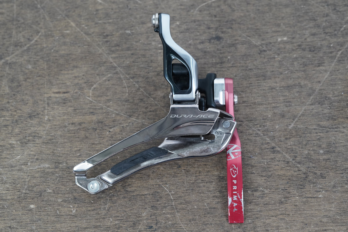 Shimano Dura-Ace FD-9000 Mechanical Braze-On Front Derailleur + Chain Catcher
