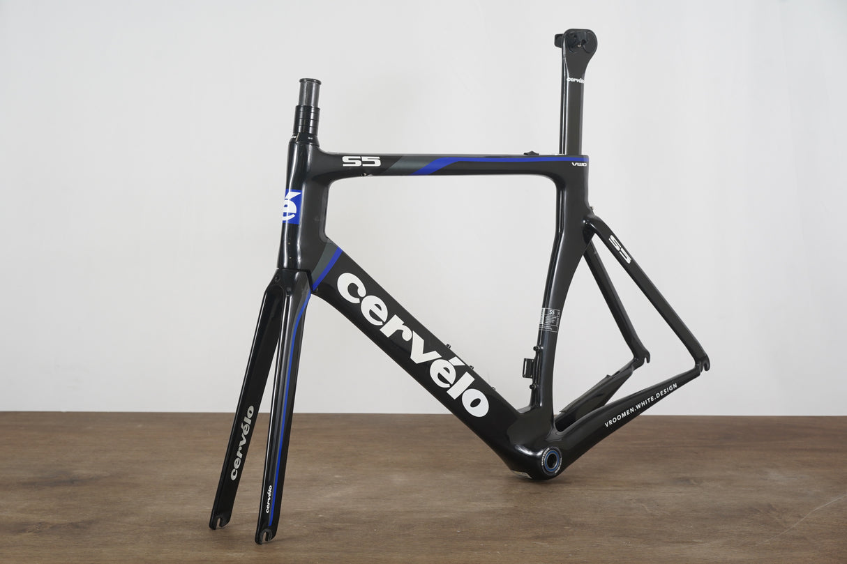 56cm Cervelo S5 Carbon Aero Rim Brake Road Frameset