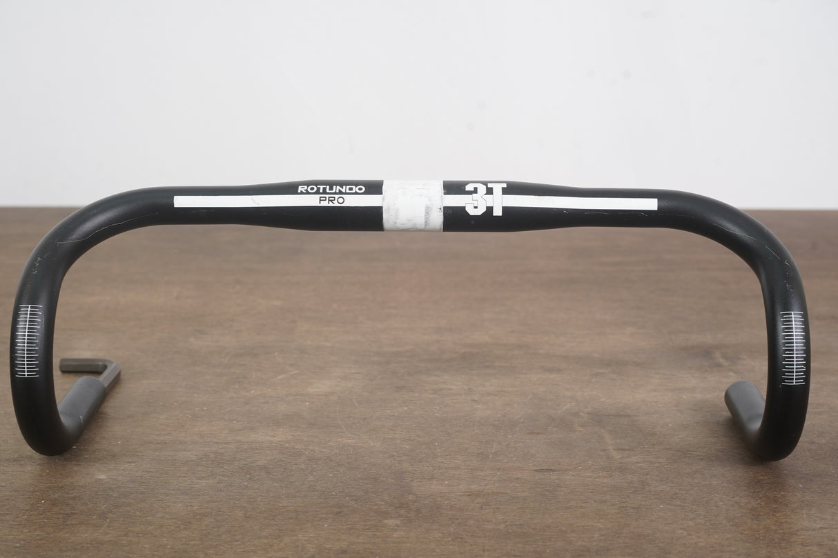 44cm 3T Rotundo Pro Alloy Traditional Bend Road Handlebar 31.8mm