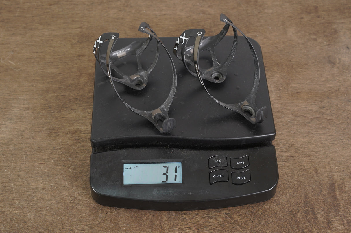 (2) Bontrager XXX Carbon Water Bottle Cages 31g