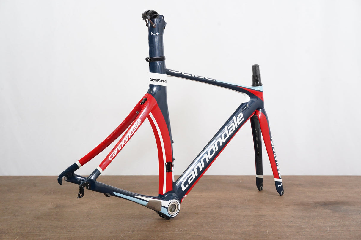 51cm Cannondale Slice Hi-Mod Carbon Rim Brake TT Triathlon Frameset HiMod