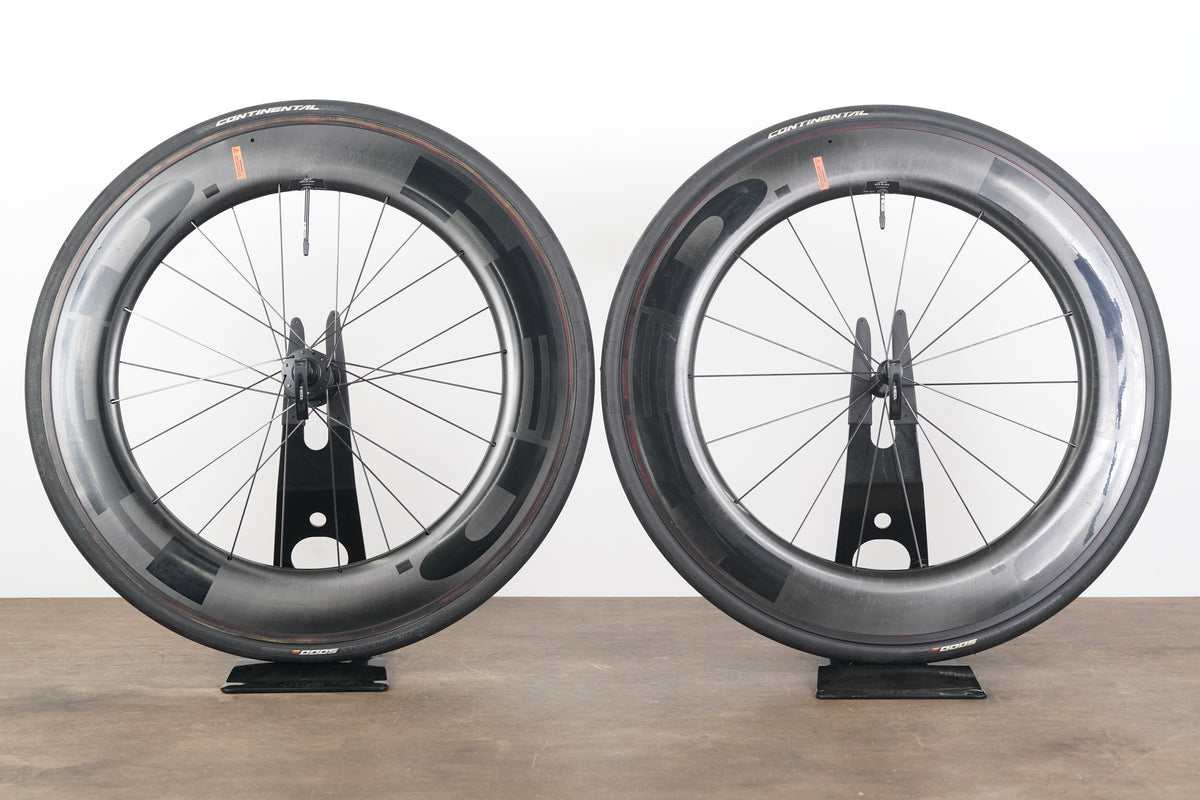HED Jet RC9 Black Carbon Tubeless Clincher Rim Brake Wheelset 11 Speed