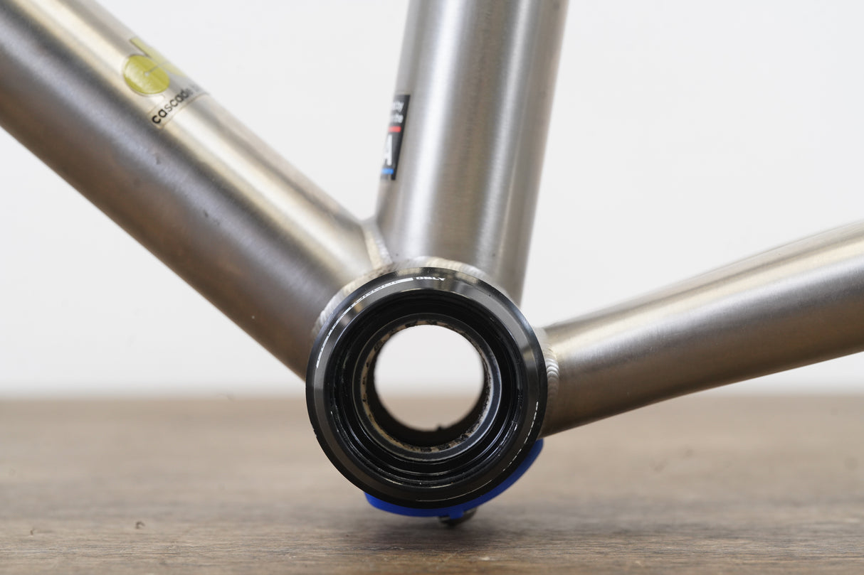 56cm Seven Axiom S Titanium Rim Brake Road Frameset