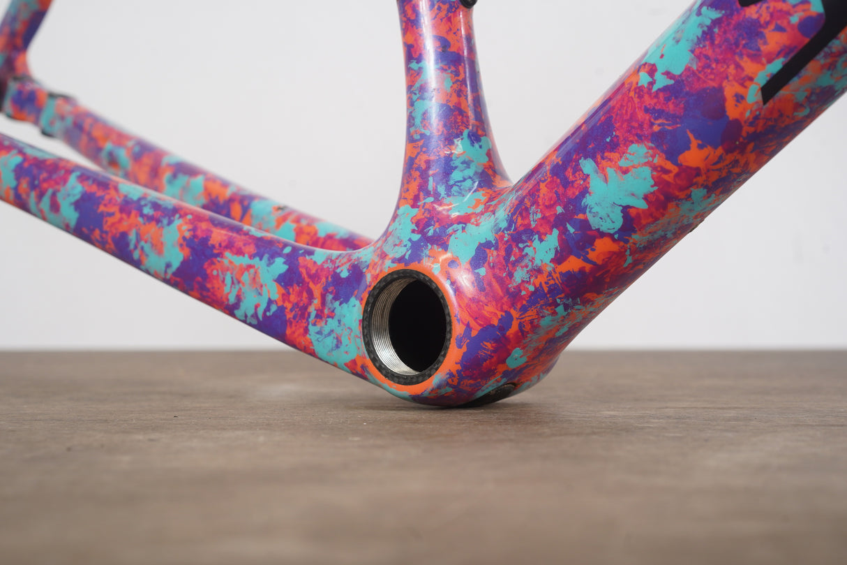 2023 61cm Specialized S-WORKS Tarmac SL7 Marbled Lagoon Carbon Disc Frameset