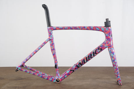 2023 61cm Specialized S-WORKS Tarmac SL7 Marbled Lagoon Carbon Disc Frameset