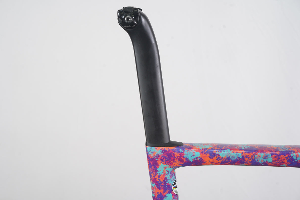 2023 61cm Specialized S-WORKS Tarmac SL7 Marbled Lagoon Carbon Disc Frameset