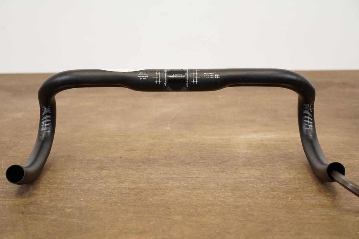 40cm 3T Ergonova Pro Alloy Compact Road Handlebar 31.8mm