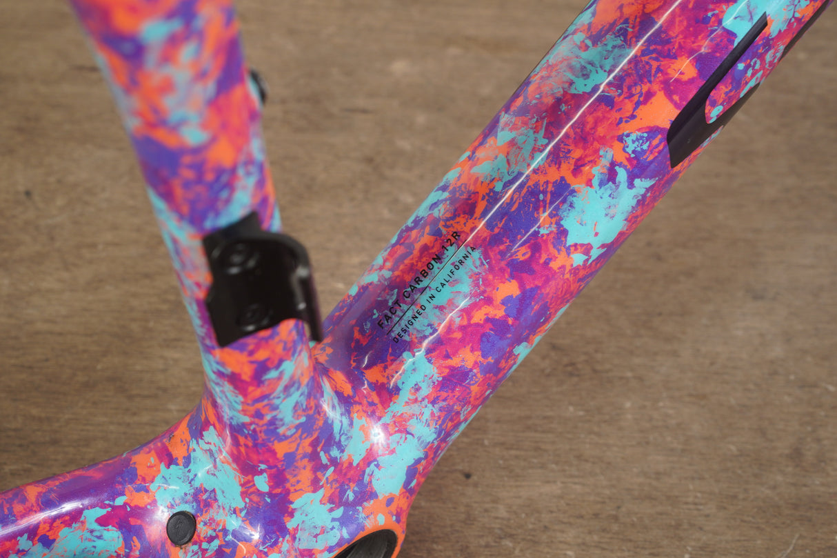 2023 61cm Specialized S-WORKS Tarmac SL7 Marbled Lagoon Carbon Disc Frameset