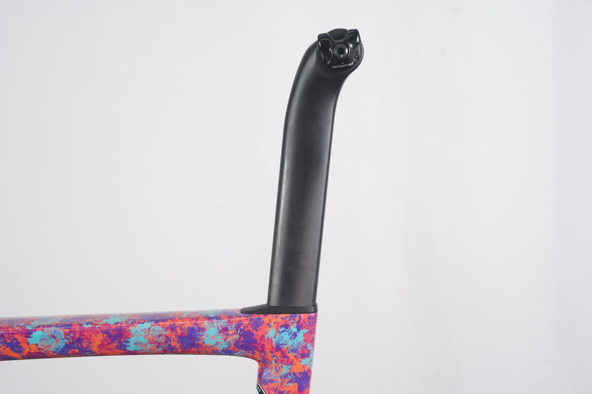 2023 61cm Specialized S-WORKS Tarmac SL7 Marbled Lagoon Carbon Disc Frameset