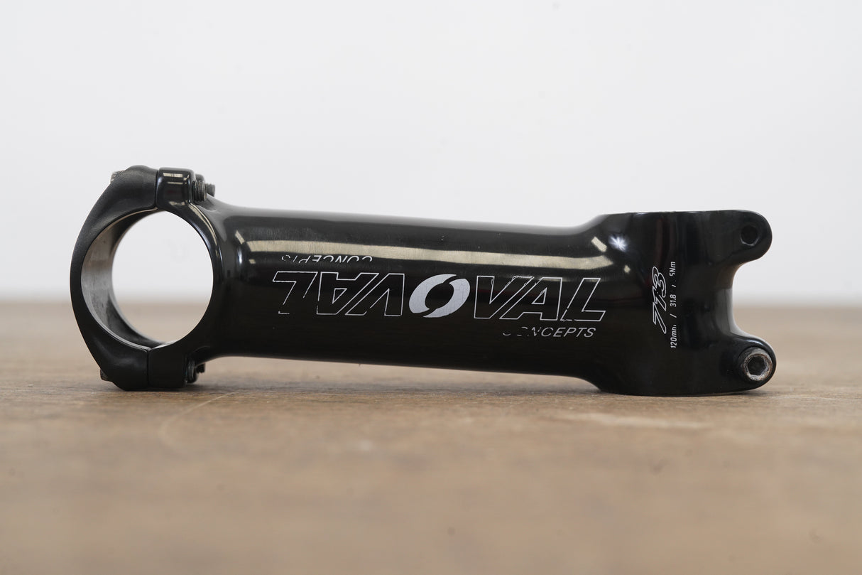 Oval Concepts 713 120mm -8 Degree Alloy Road Stem 132g 1 1/8" 31.8mm