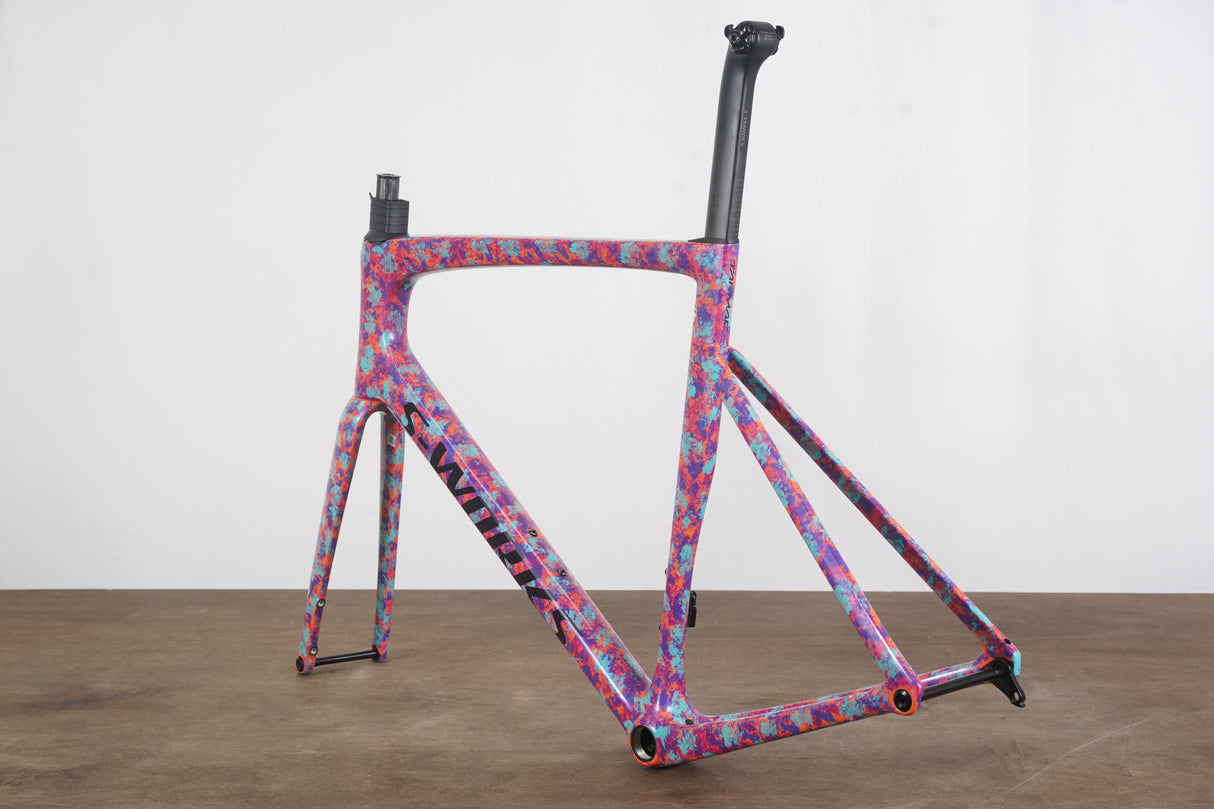2023 61cm Specialized S-WORKS Tarmac SL7 Marbled Lagoon Carbon Disc Frameset