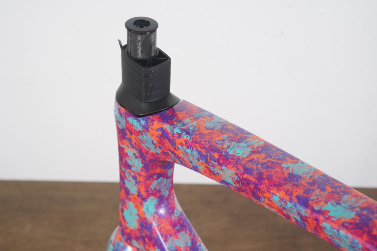 2023 61cm Specialized S-WORKS Tarmac SL7 Marbled Lagoon Carbon Disc Frameset