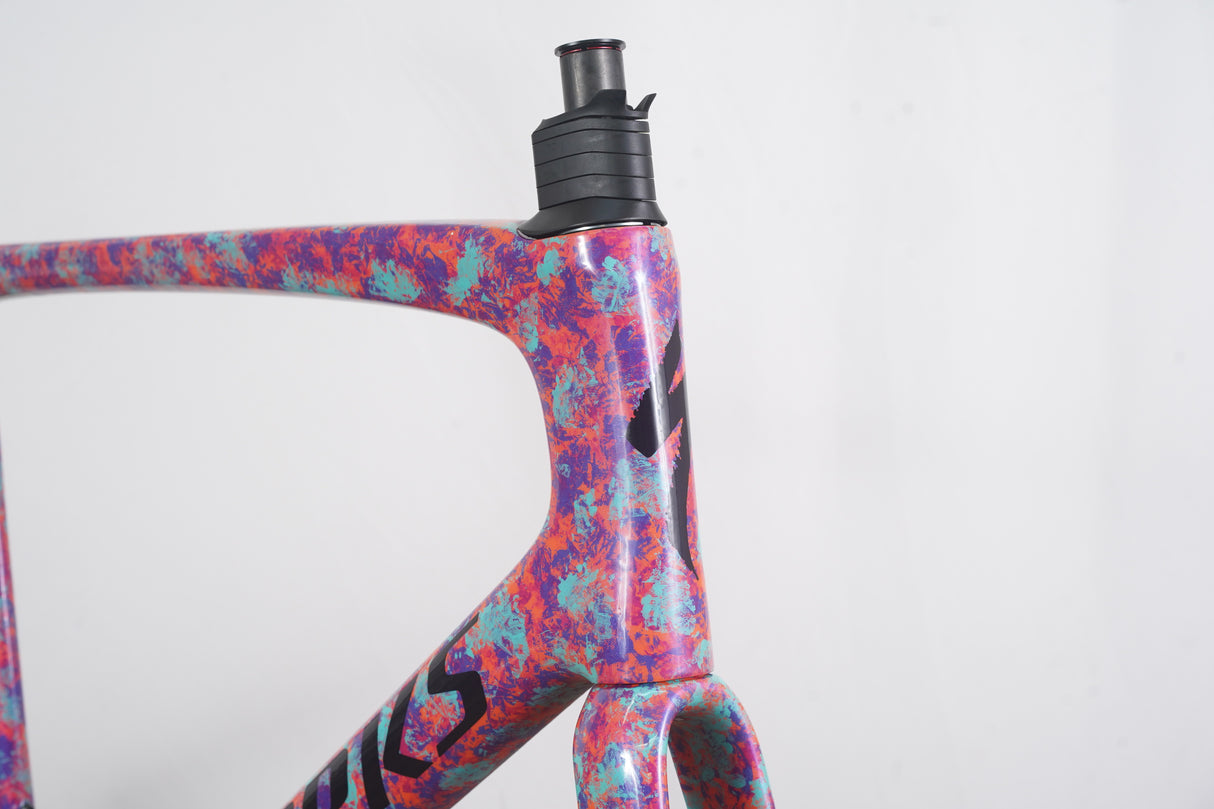 2023 61cm Specialized S-WORKS Tarmac SL7 Marbled Lagoon Carbon Disc Frameset