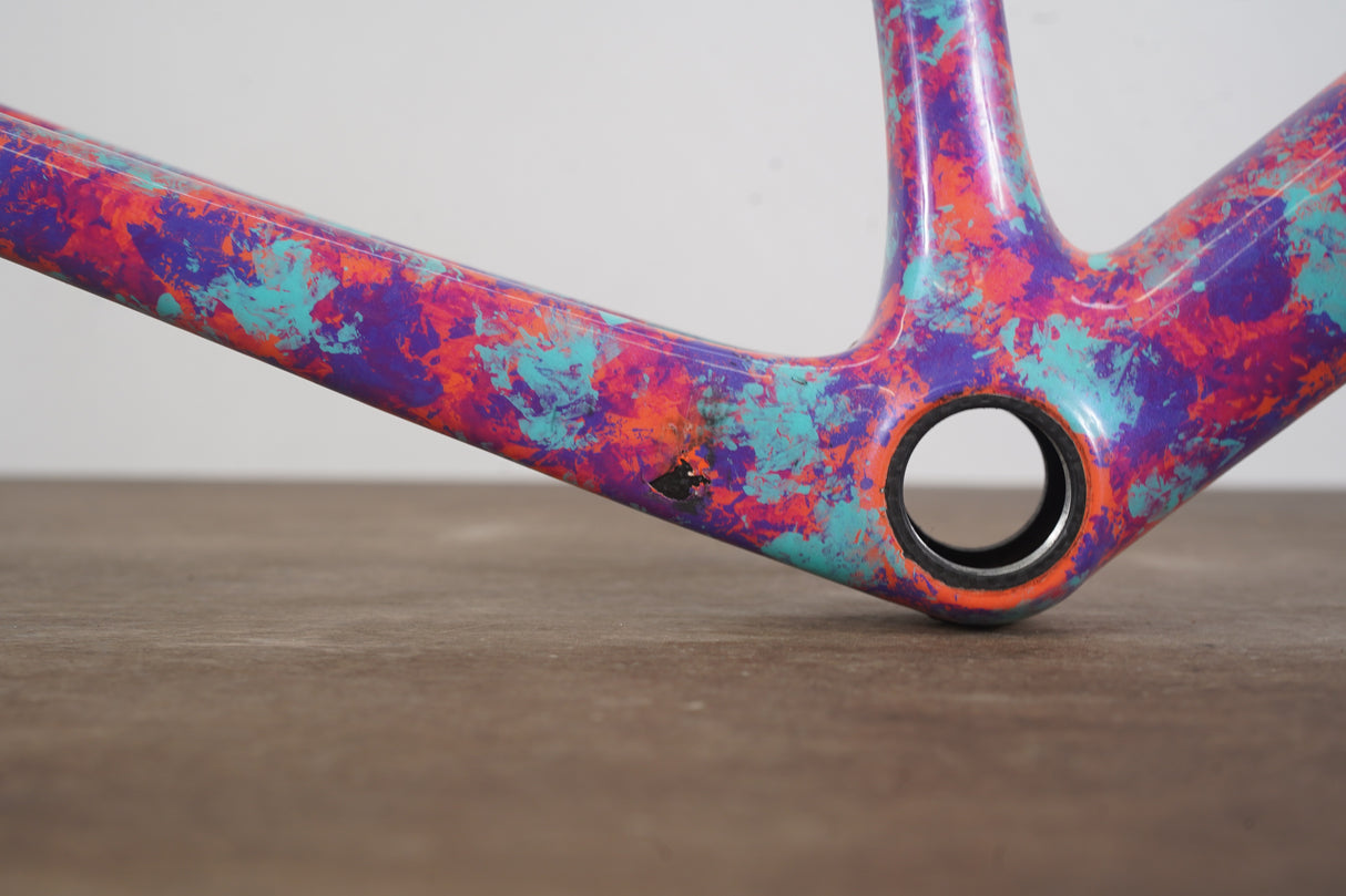 2023 61cm Specialized S-WORKS Tarmac SL7 Marbled Lagoon Carbon Disc Frameset