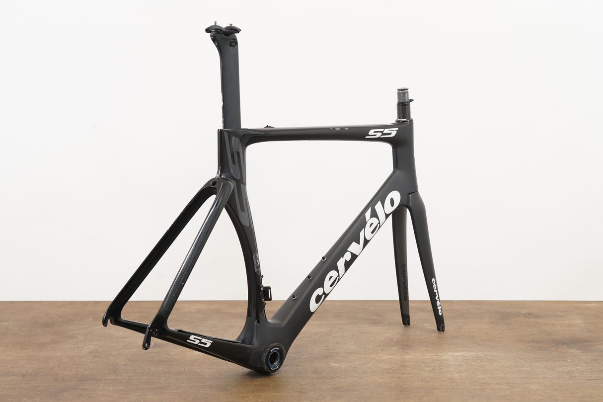 58cm Cervelo S5 Carbon Aero Rim Brake Road Frameset