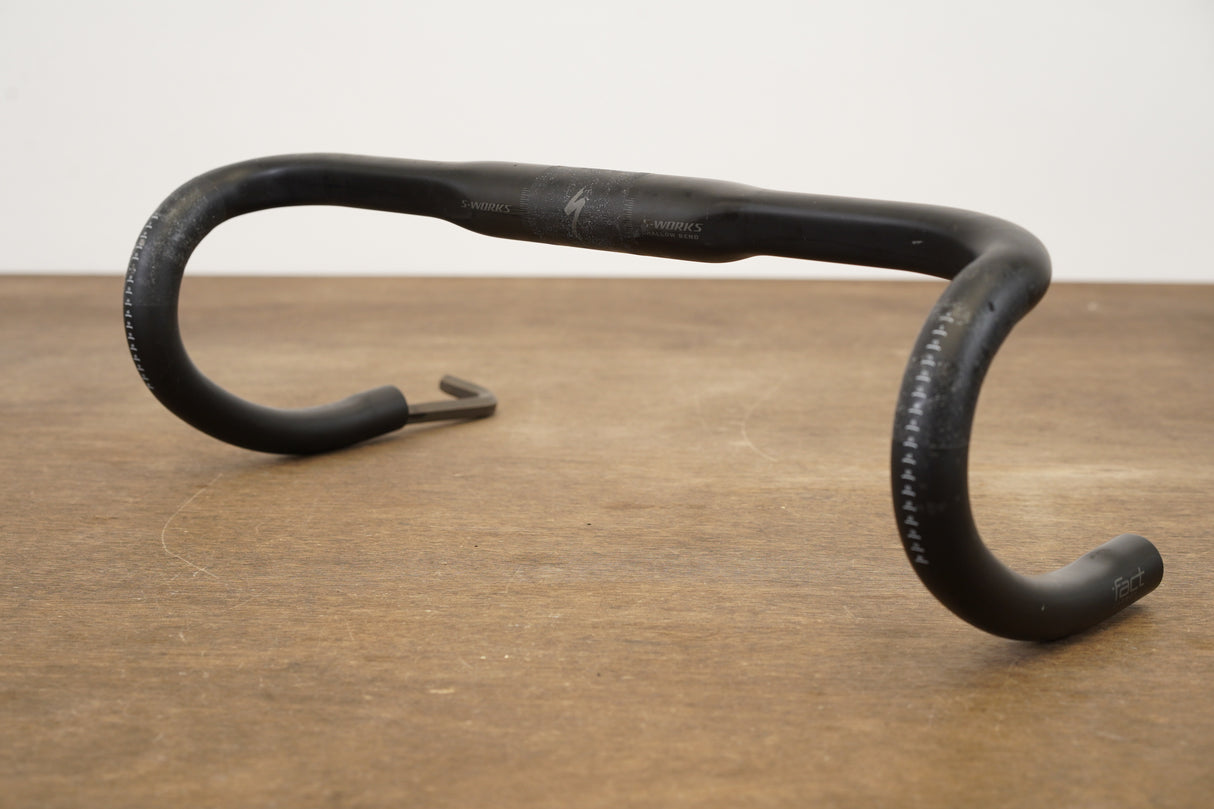 40cm Specialized S-WORKS Shallow Bend Carbon Compact Road Handlebar 31.8mm