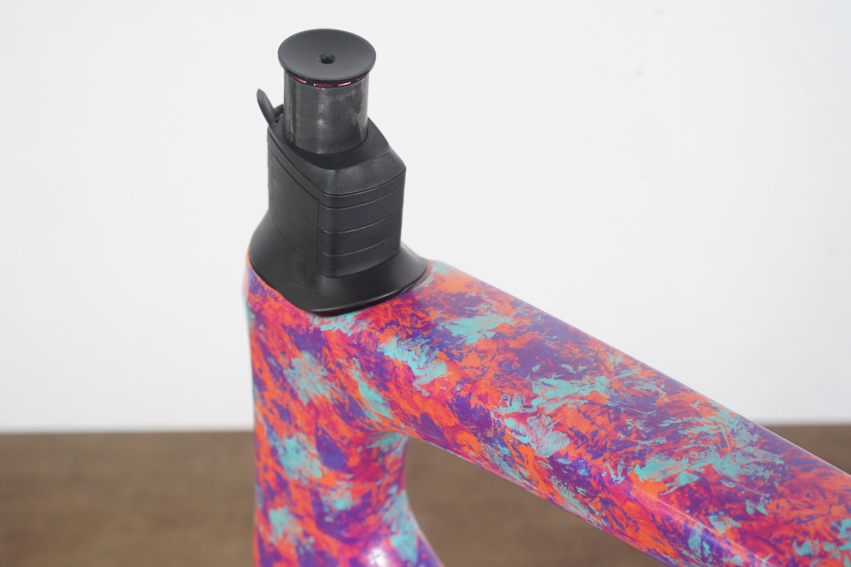 2023 61cm Specialized S-WORKS Tarmac SL7 Marbled Lagoon Carbon Disc Frameset