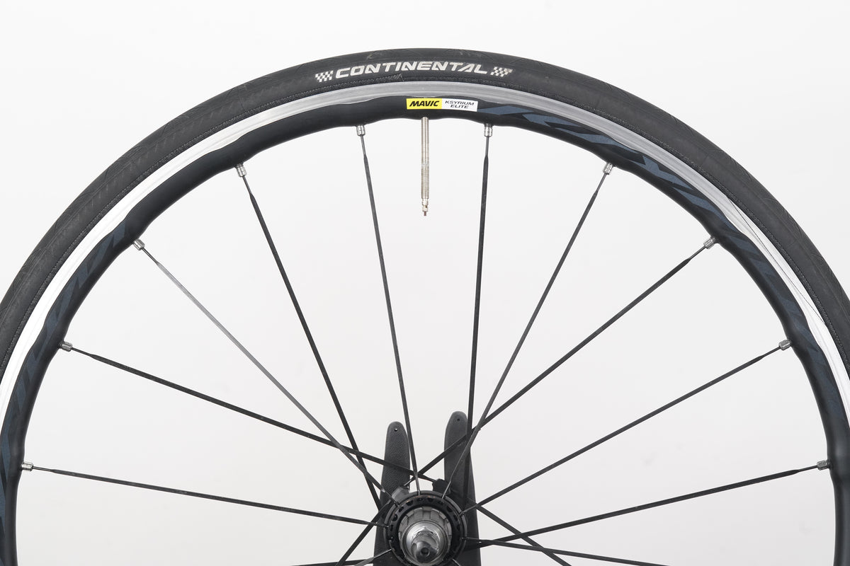 Mavic Ksyrium Elite Alloy Clincher Rim Brake Wheelset Shimano/SRAM 11 Speed