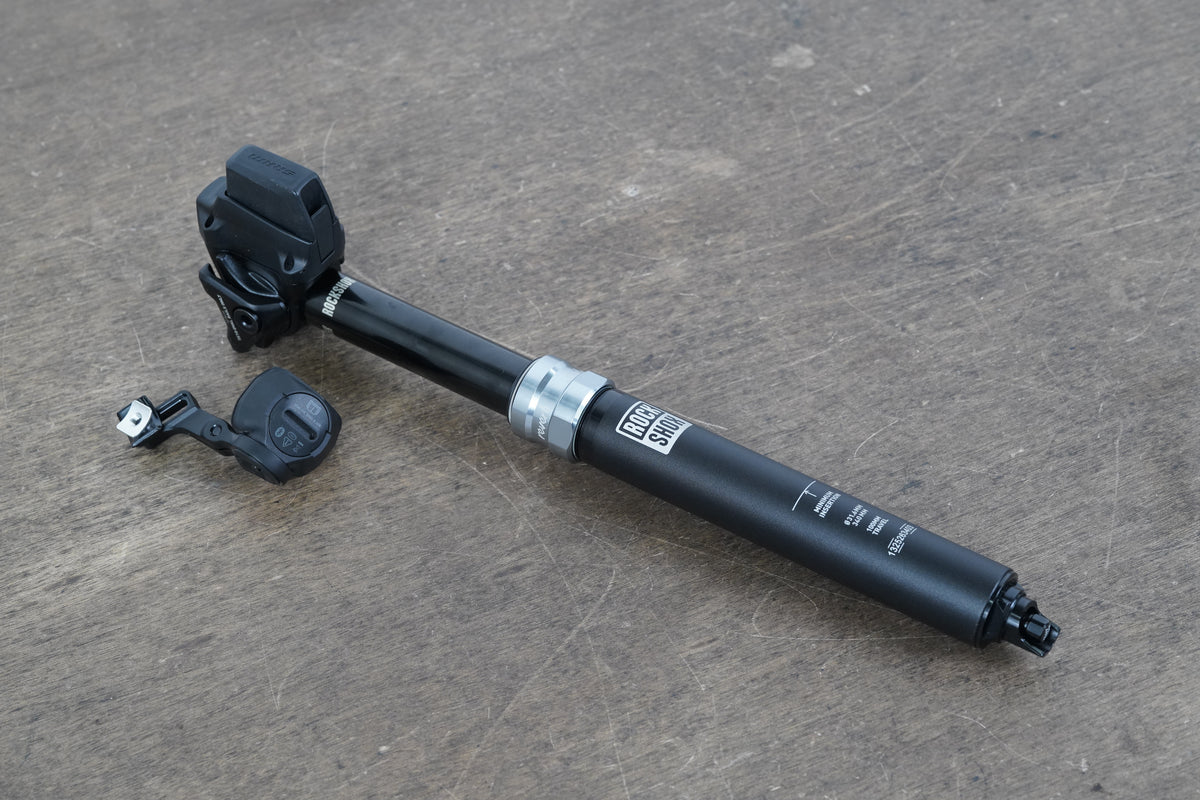 31.6mm RockShox Reverb XPLR AXS 100mm 0 Setback Wireless Dropper Seatpost 598g