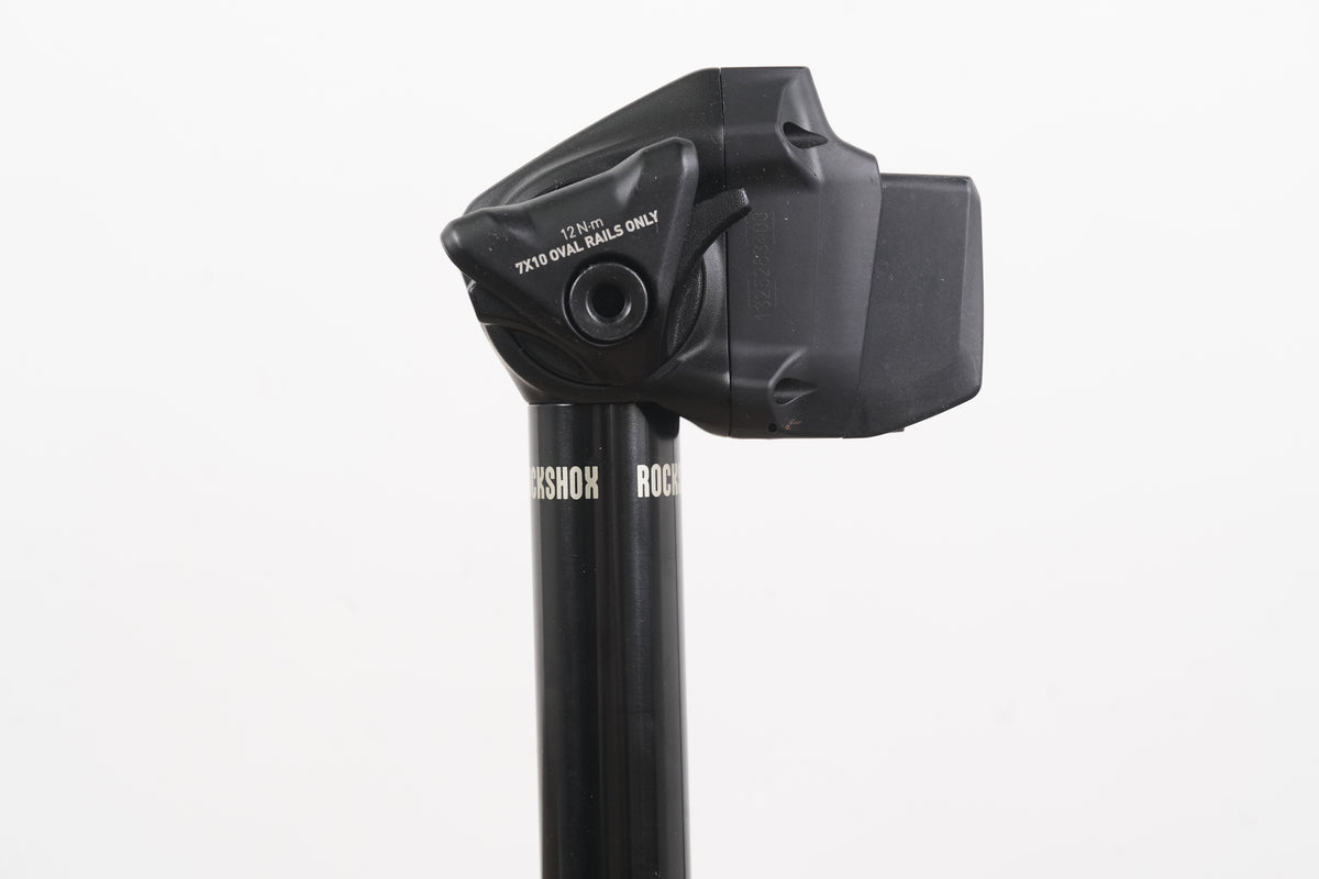 31.6mm RockShox Reverb XPLR AXS 100mm 0 Setback Wireless Dropper Seatpost 598g