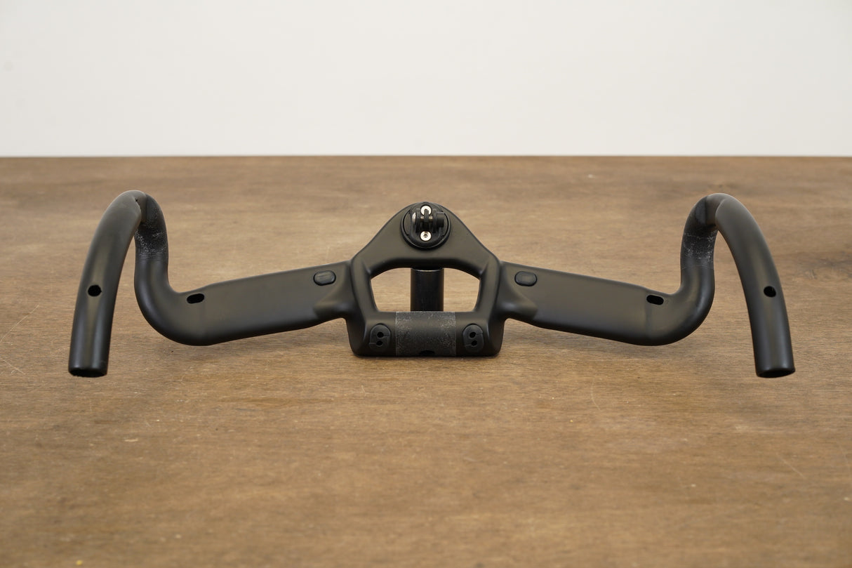 40cm Coefficient RR Compact Carbon Aero Road Handlebar + Mount 31.8mm