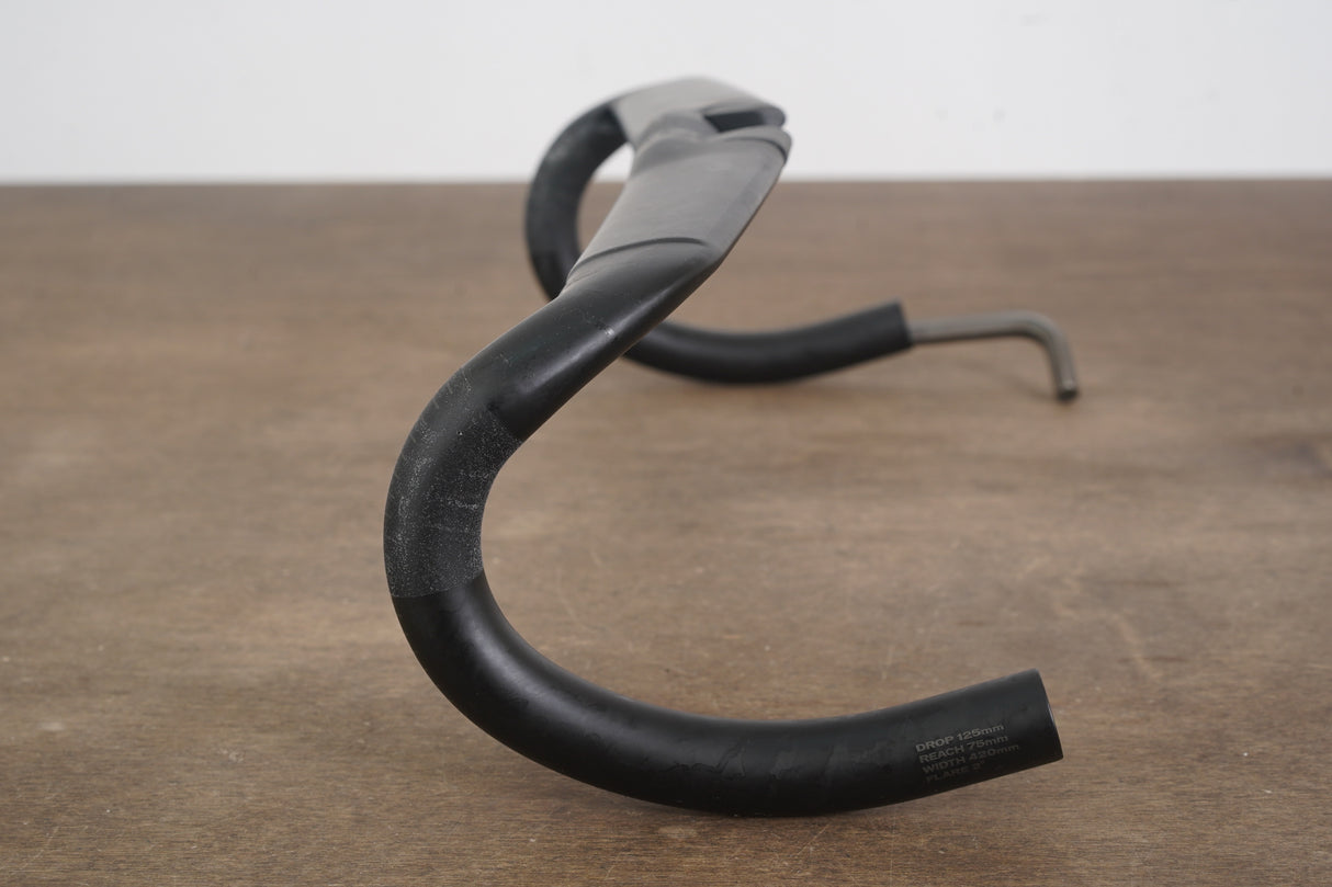 42cm Roval Rapide Carbon Aero Compact Road Handlebar 31.8mm