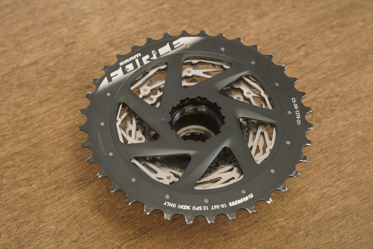 10-36T SRAM Force CS-XG-1270-D1 12 Speed Road Cassette 310g