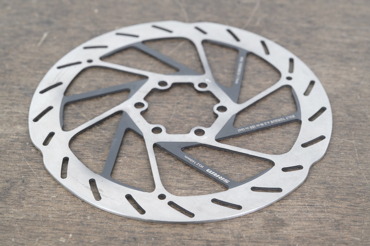 (2) 180mm / 160mm SRAM HS2 6 Bolt Disc Brake Road MTB Gravel Rotors 317g