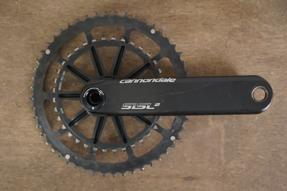 172.5mm 52/36T BB30 Cannondale SiSL2 Spidering Hollowgram Road Crankset