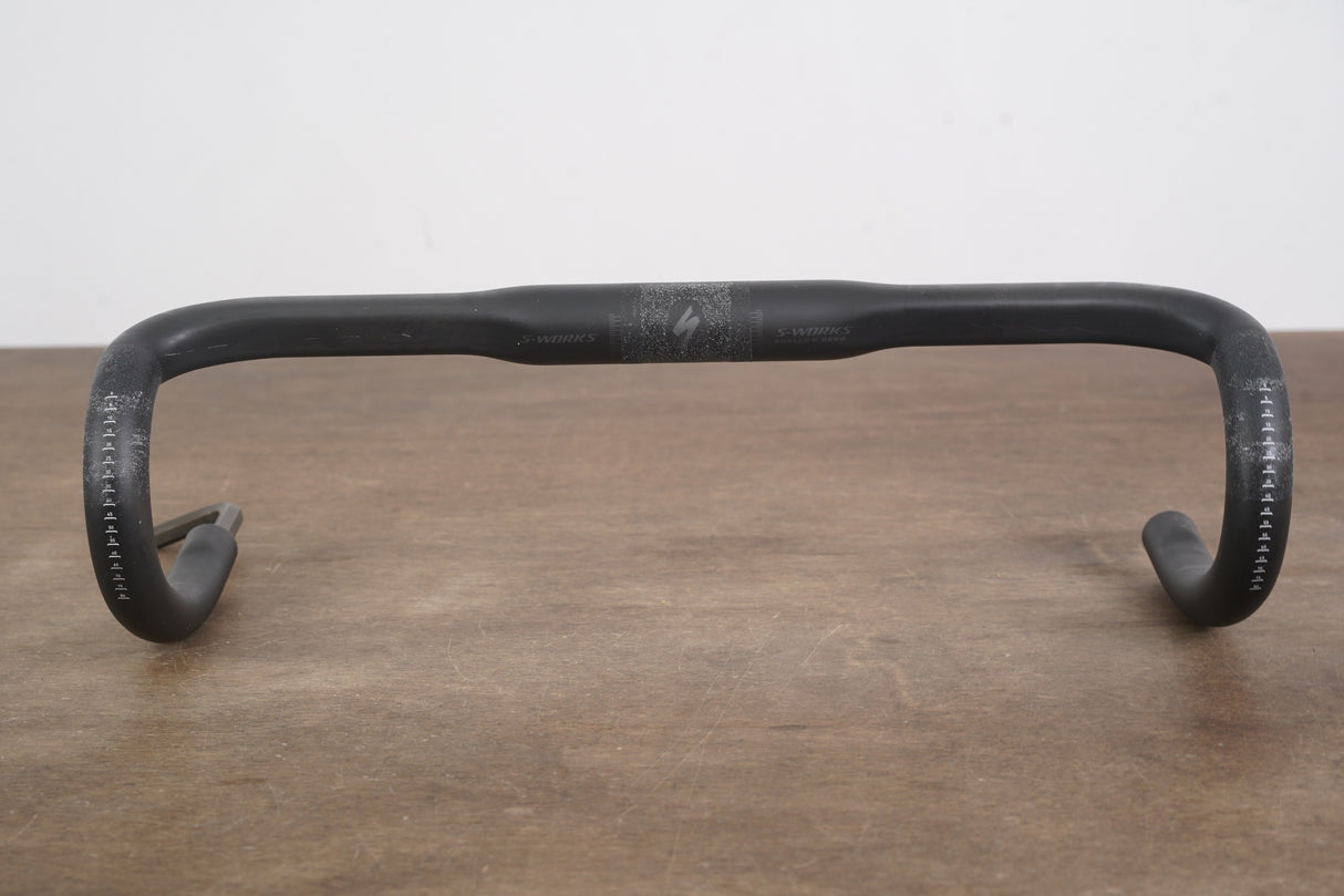 42cm Specialized S-WORKS Shallow Bend Carbon Compact Road Handlebar 31.8mm