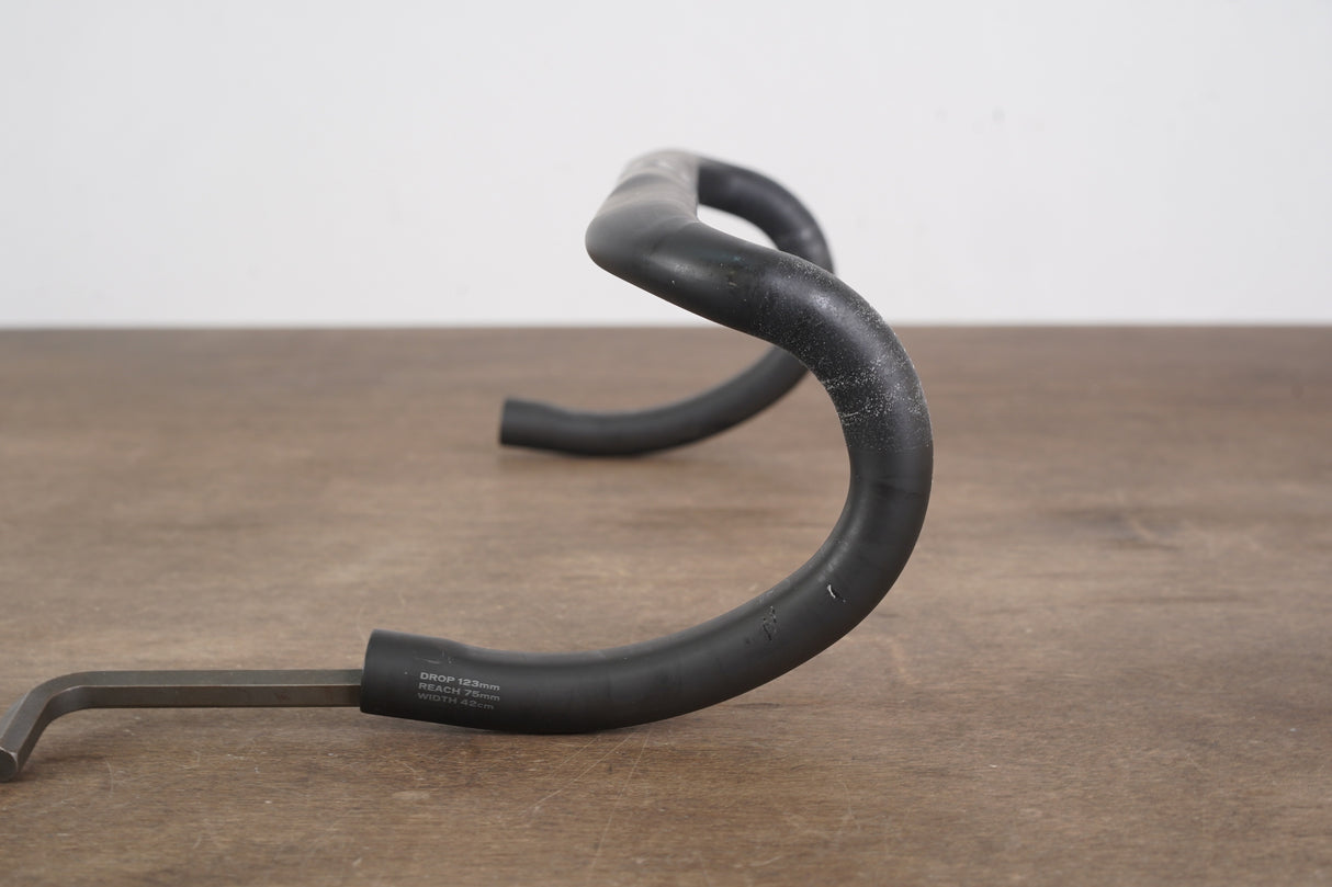 42cm Specialized S-WORKS Shallow Bend Carbon Compact Road Handlebar 31.8mm