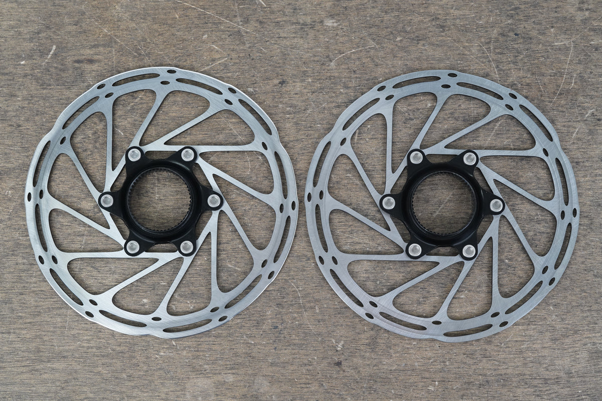 (2) 160mm SRAM CenterLine Center Lock Disc Brake Rotors