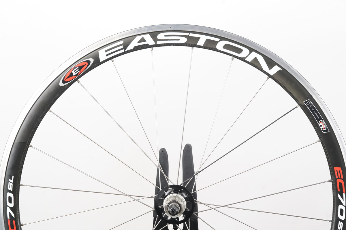 Easton EC70 SL Carbon Clincher Rim Brake Wheelset Shimano/SRAM 10 Speed EC 90
