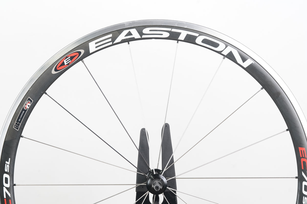 Easton EC70 SL Carbon Clincher Rim Brake Wheelset Shimano/SRAM 10 Speed EC 90